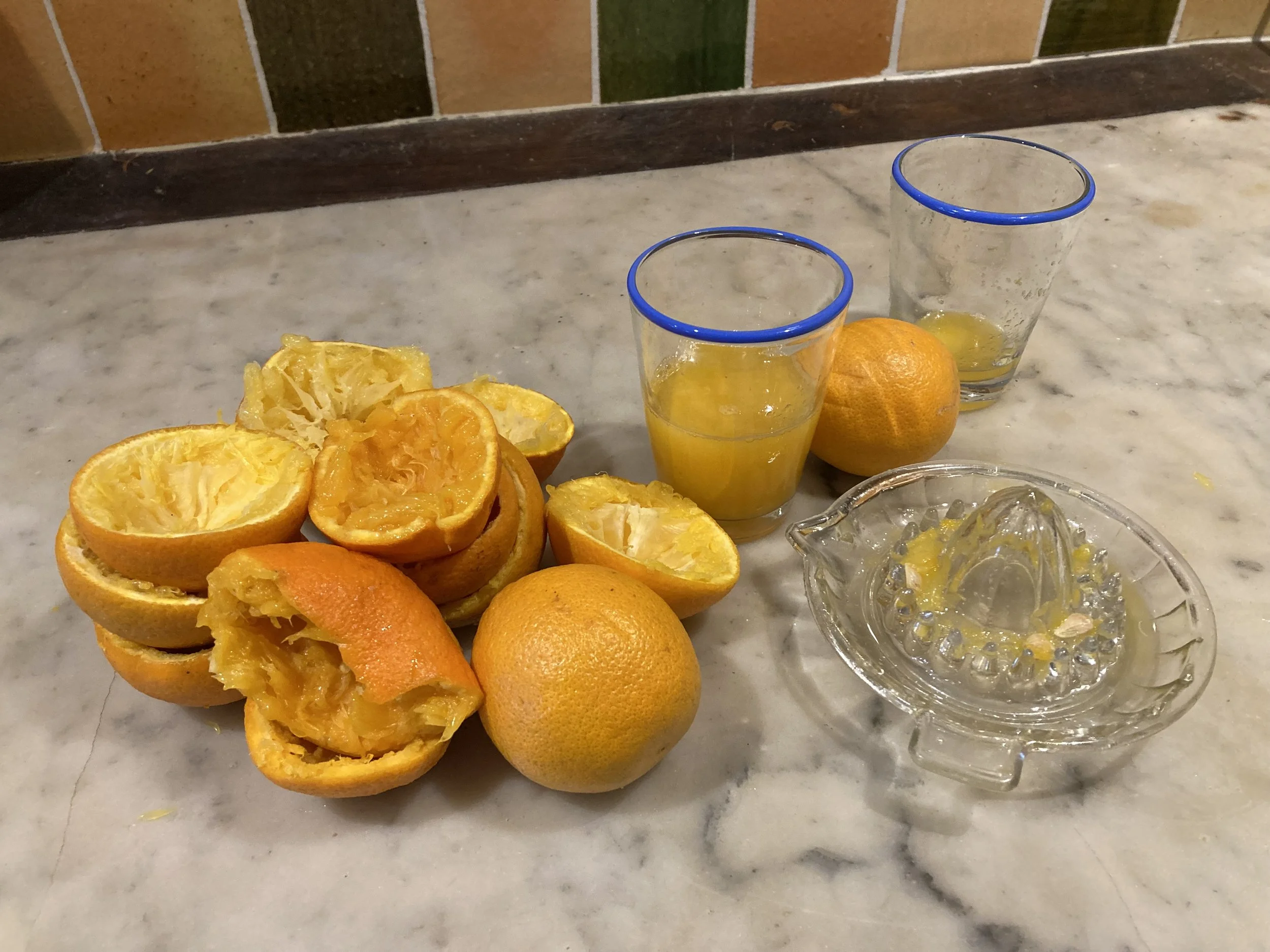 Memory fragment: Oranges and soup – a feast in adversity 