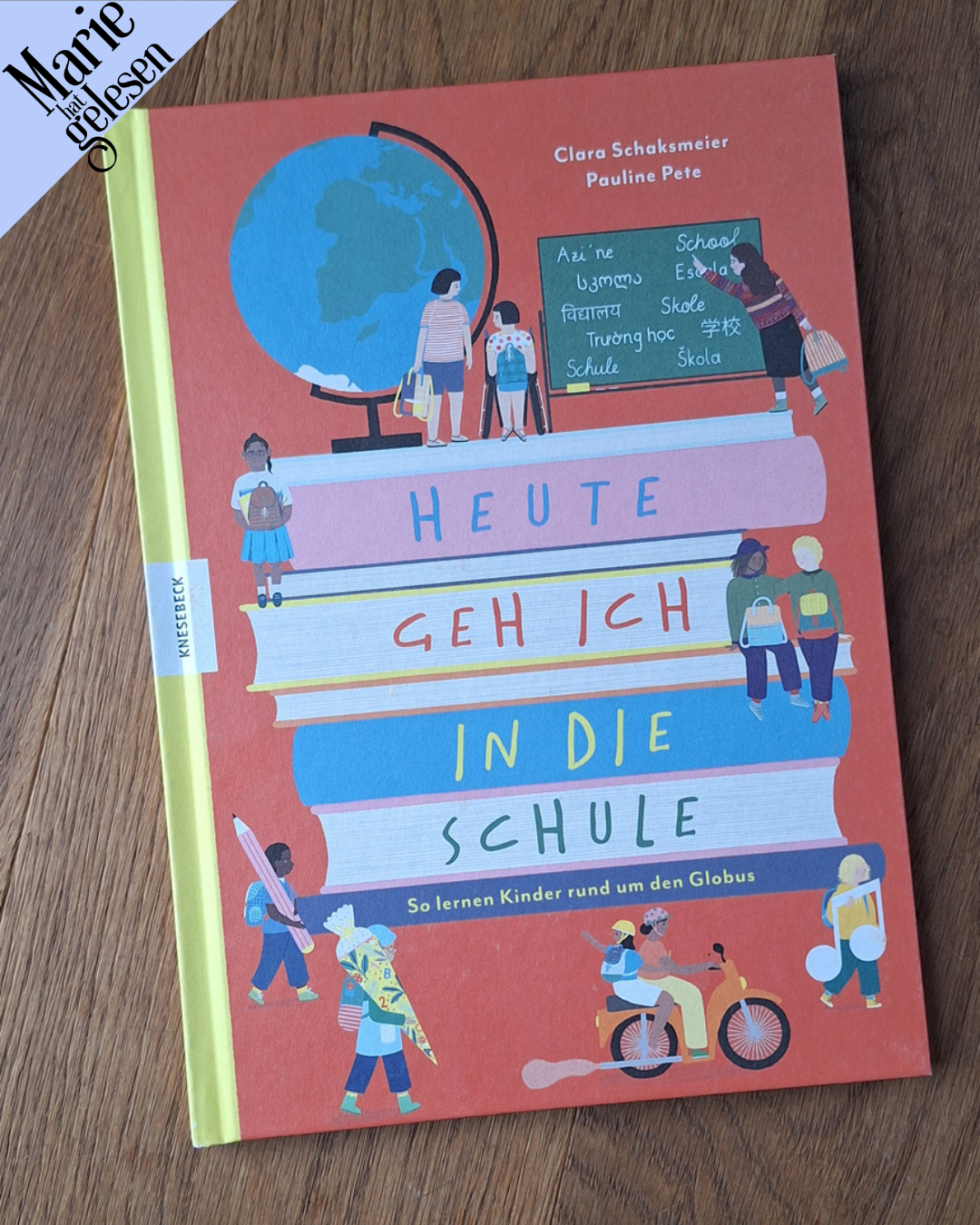 Heute gehe ich in die Schule