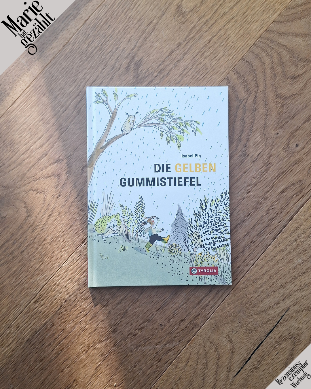 Die gelben Gummistiefel