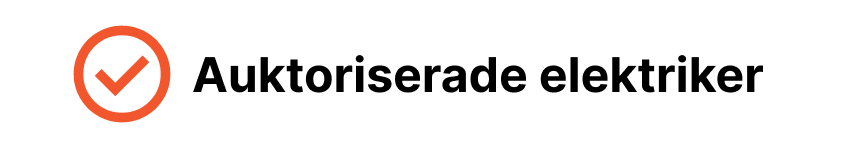 auktoriserad elektriker ikon