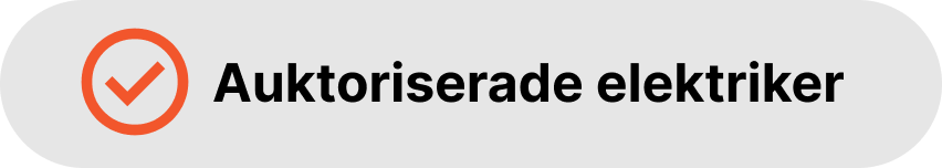 Auktoriserad elektriker ikon
