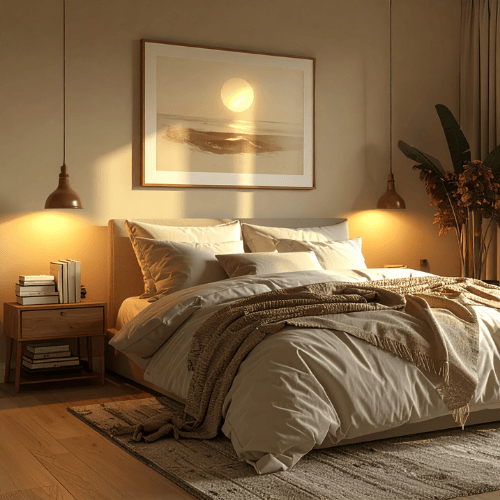 Smart sovrumsbelysning