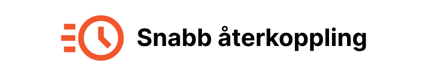 snabb återkoppling ikon