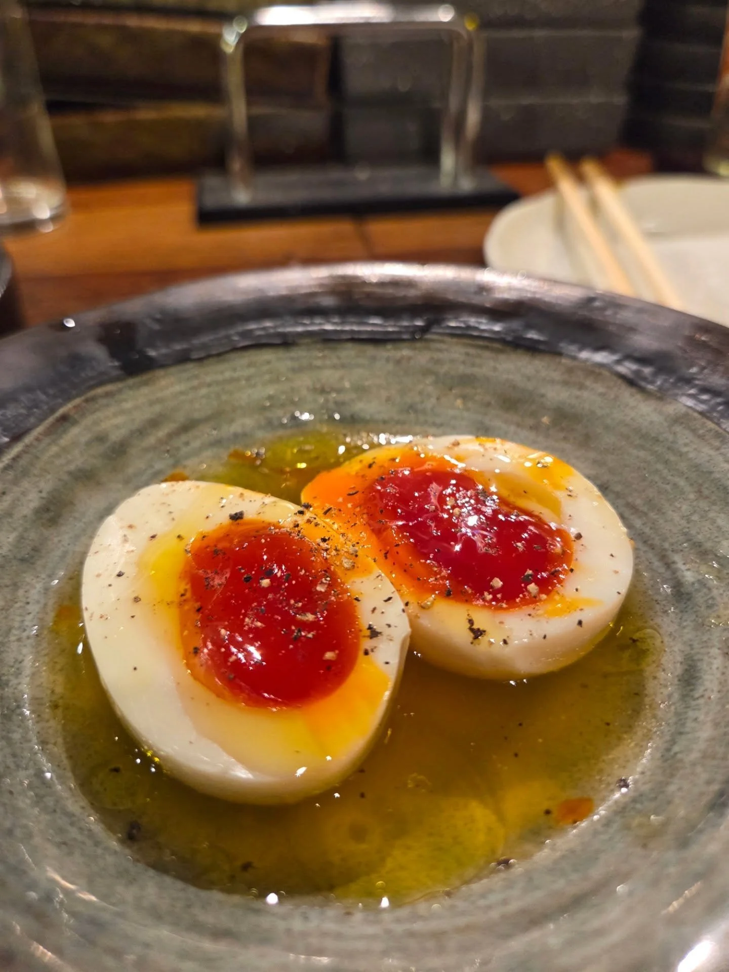 Don't go to Japan without saving these three restaurants. 

Here's the 3 best restaurants I visited during my recent tour.

Osaka: @kushikatsu.oden_iwai , hidden upstairs on a quieter street near Dotonbori. Open less than a year and already doing the