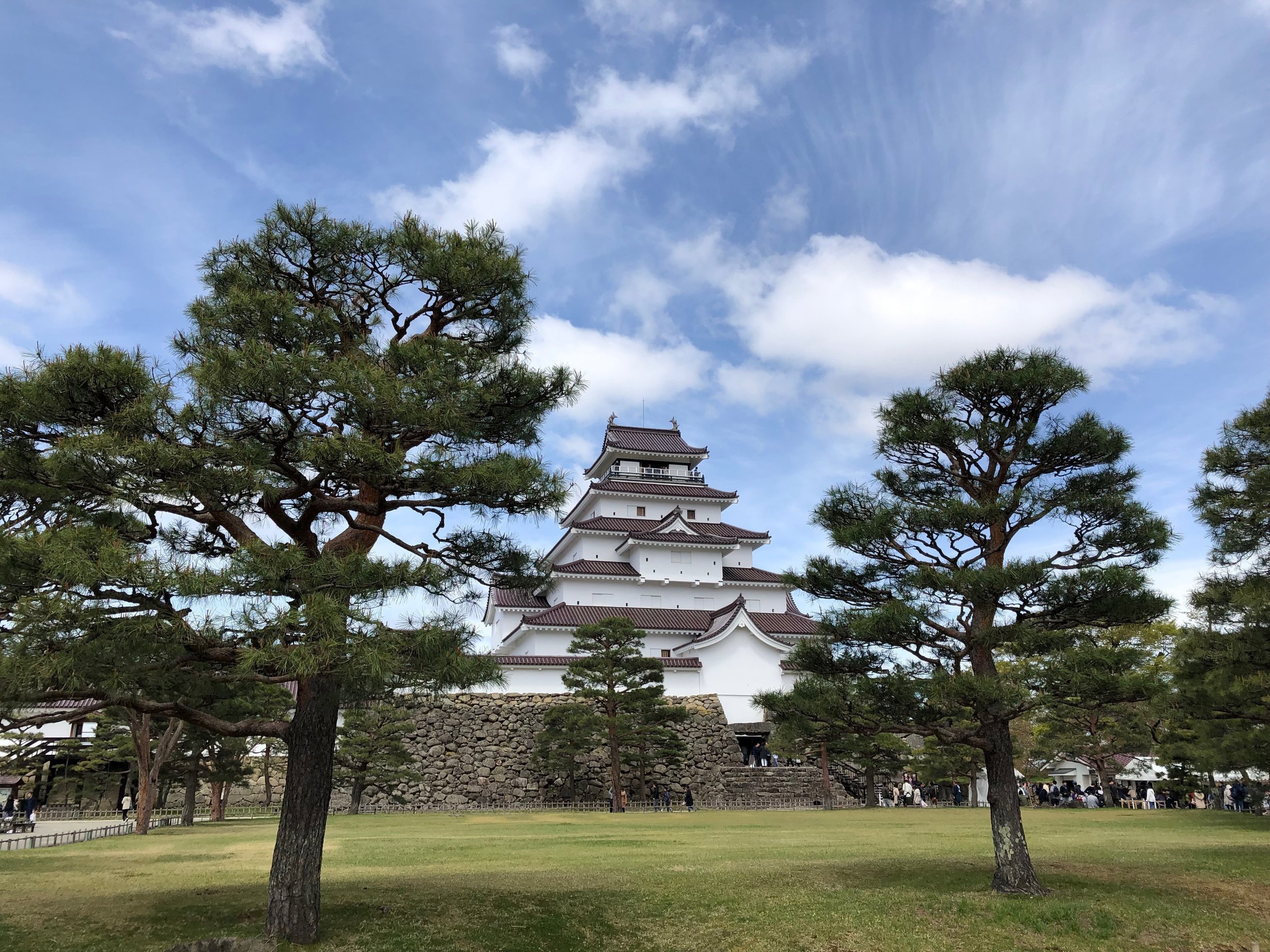 Tsurugajo Castle in Aizu, Fukushima