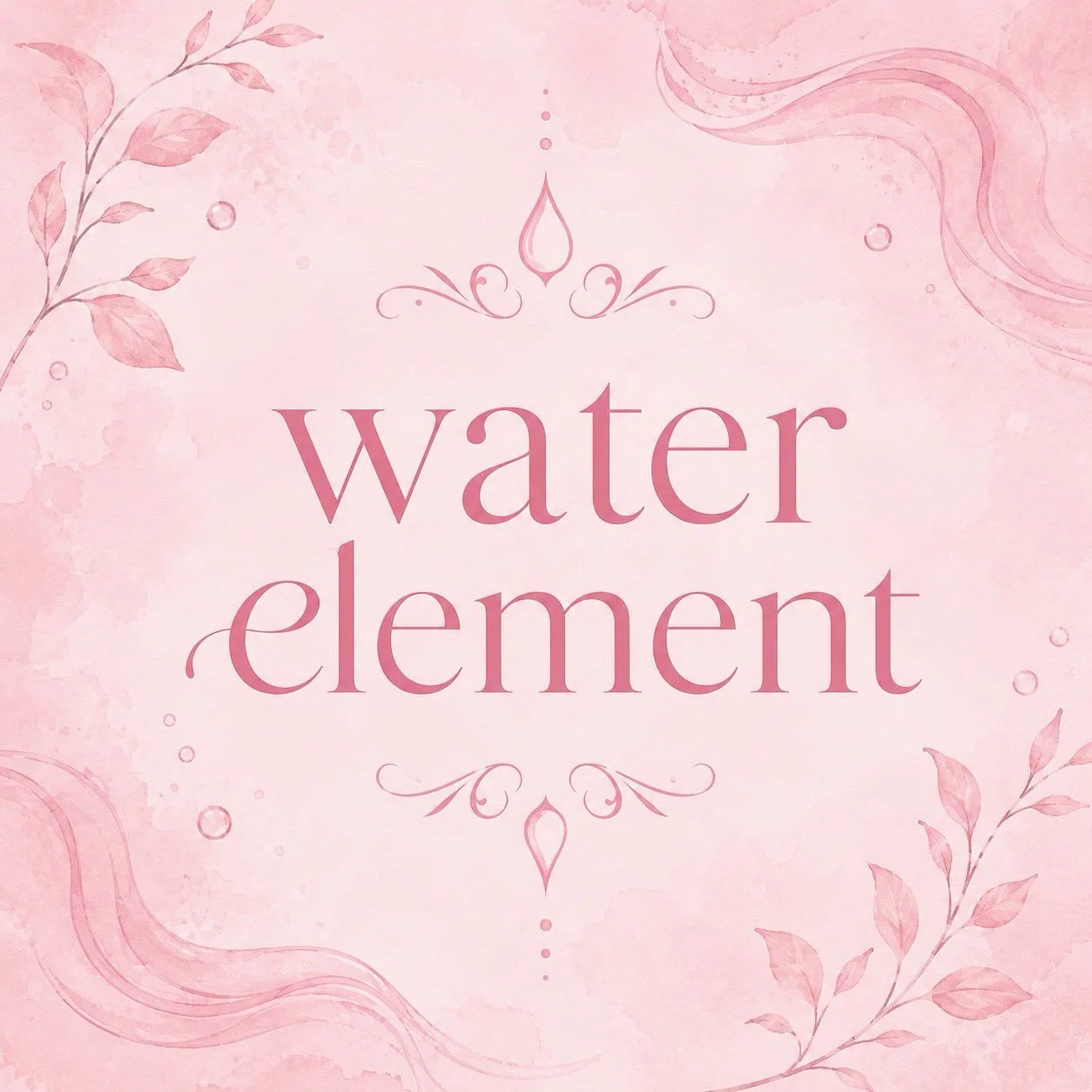 Vandaag deel ik het vierde element uit de 5 elementen waarmee ik werk tijdens een NEI sessie: het Water element. 

Het Water element staat voor je basis, levensenergie, vertrouwen, wilskracht en innerlijke rust. Binnen de Chinese geneeskunde is dit e
