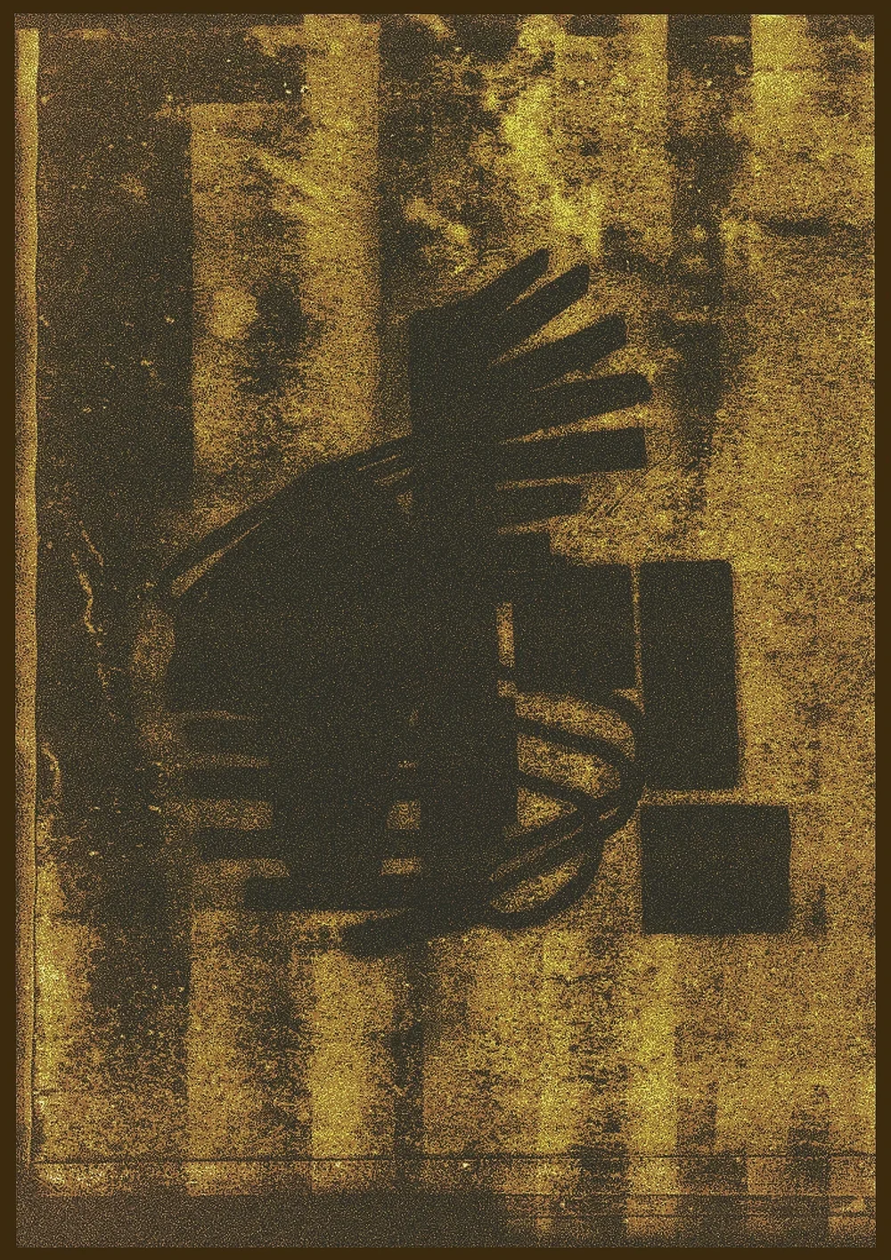 Monoprint Silhouette Art