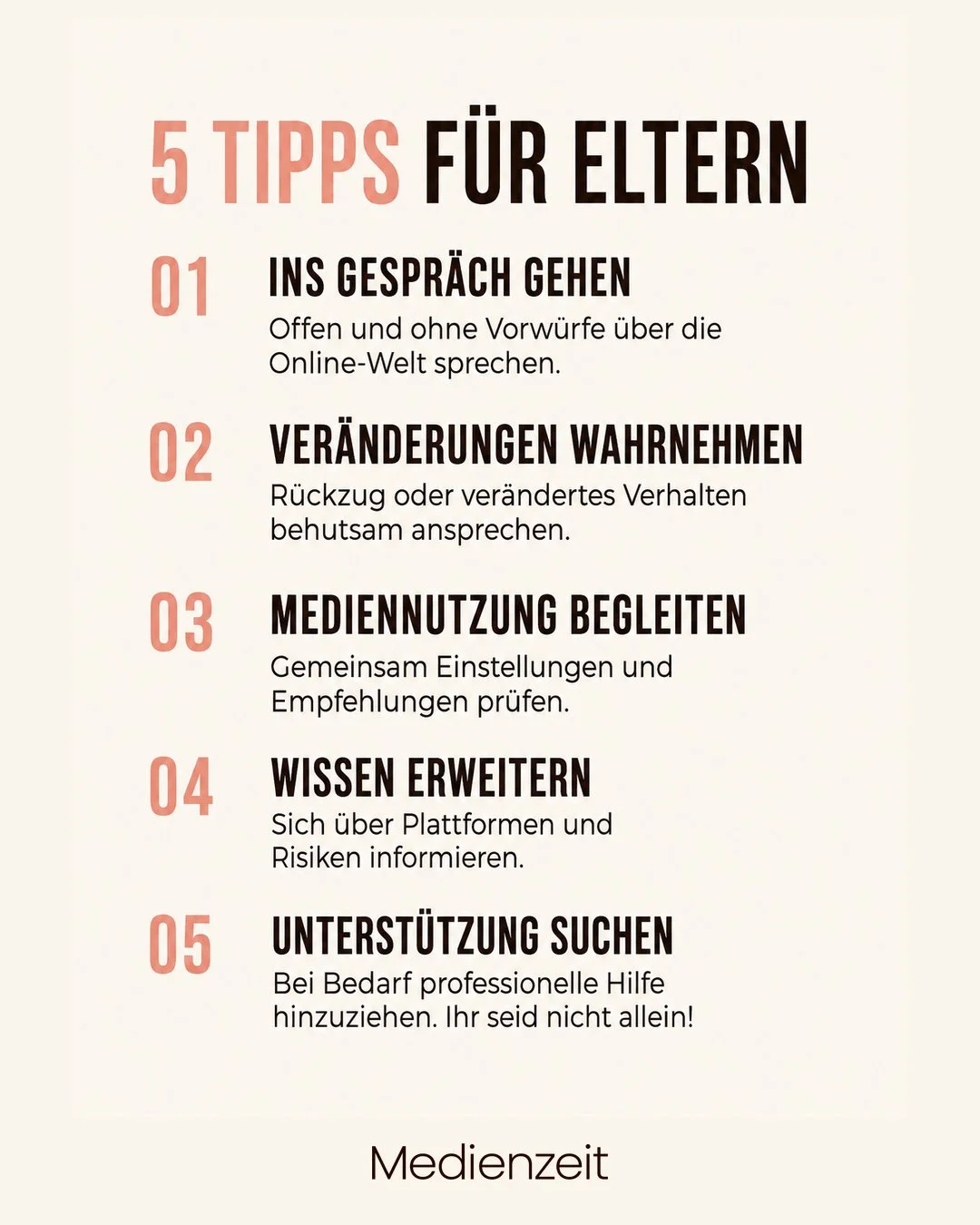5 Tipps für Eltern