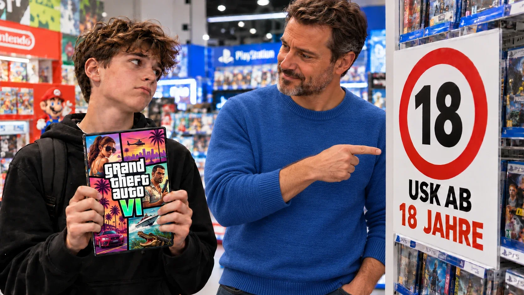 GTA VI ist vorbestellbar, aber nicht ohne Grund erst ab 18 Jahren