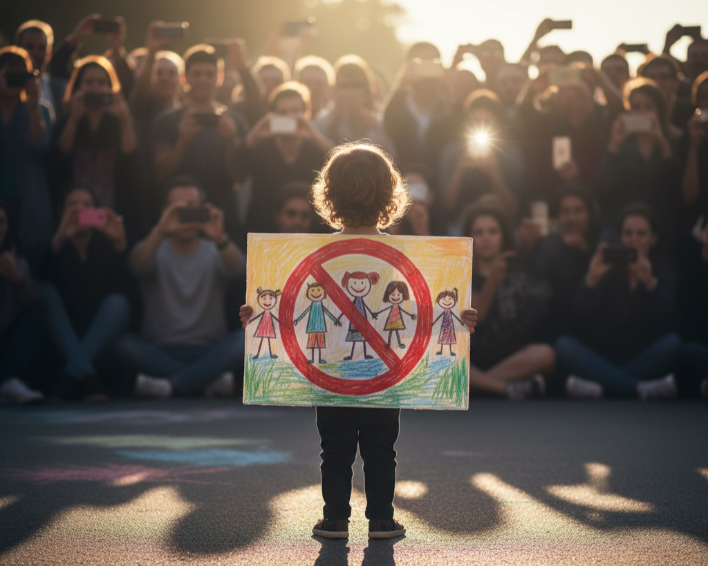 Liebe Eltern, Kinder sind kein Content!