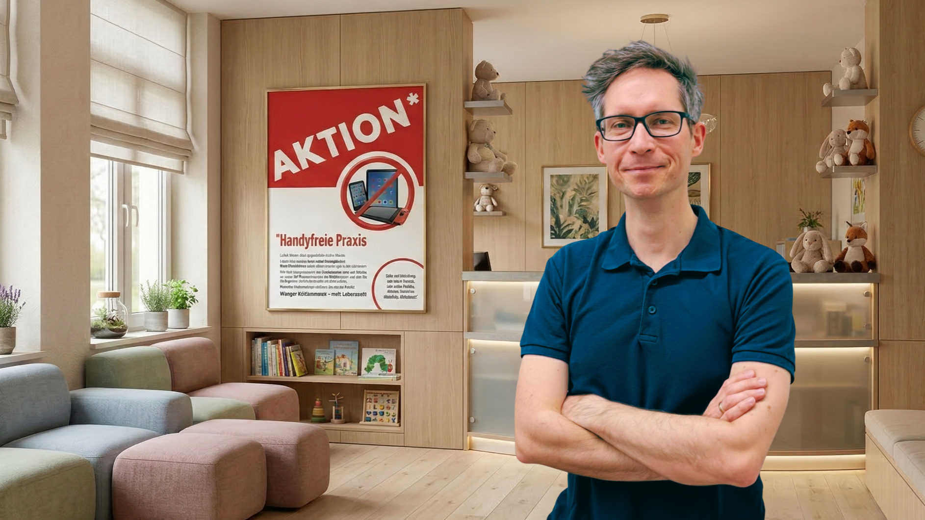 Potsdamer Kinderarzt startet Aktion „Handyfreie Praxis“