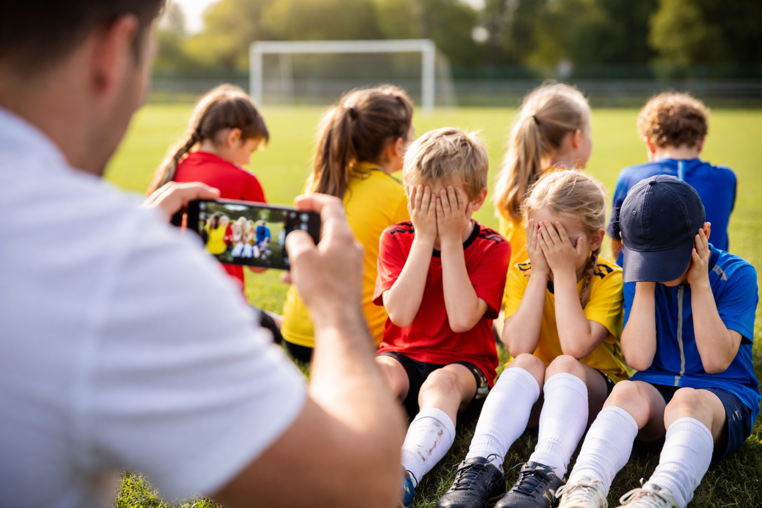 Umgang mit Fotos und Videos von Kindern im Verein