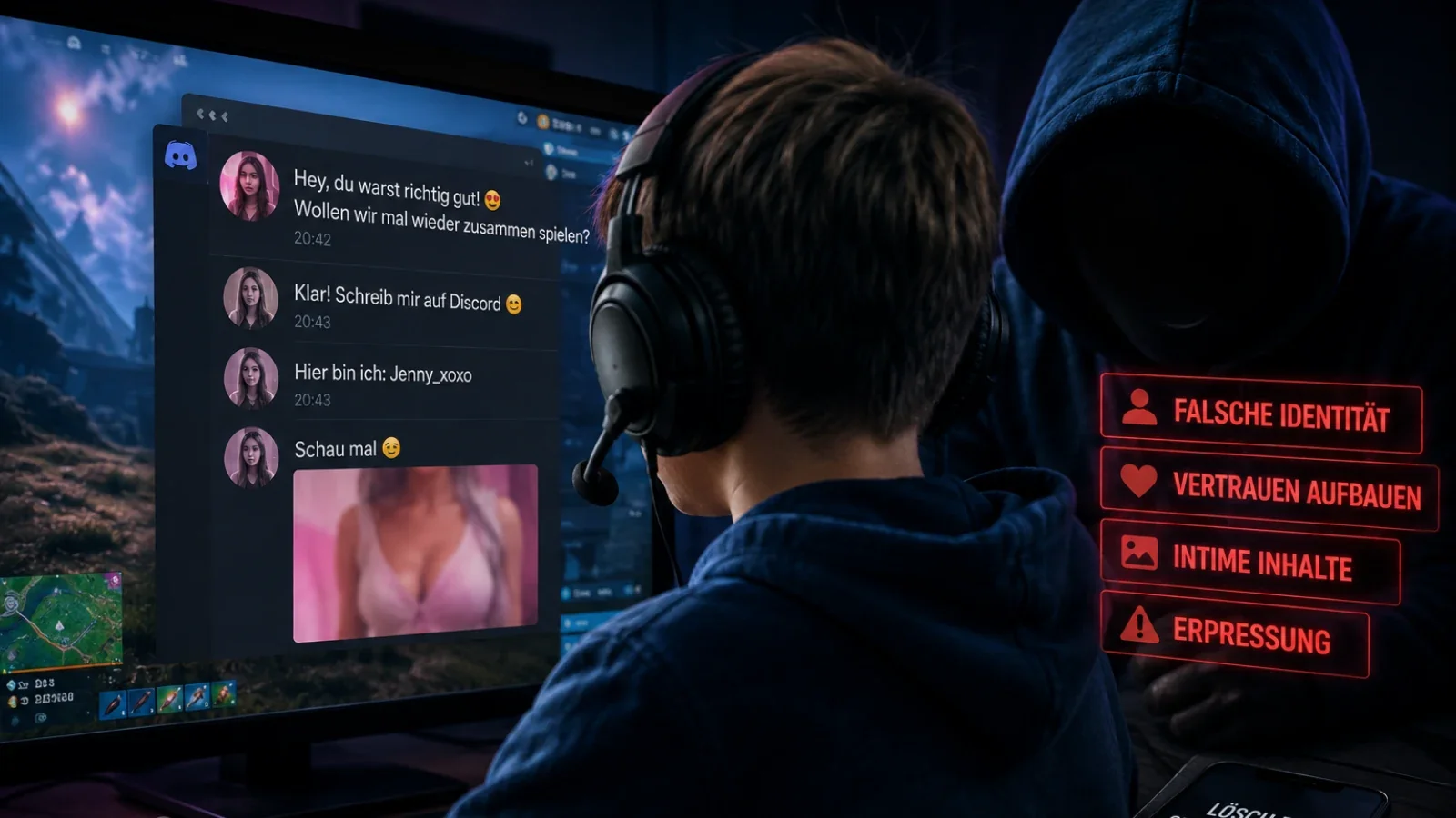 „Du warst richtig gut!“: Wie Betrüger Kinder nach dem Spielen auf Discord locken