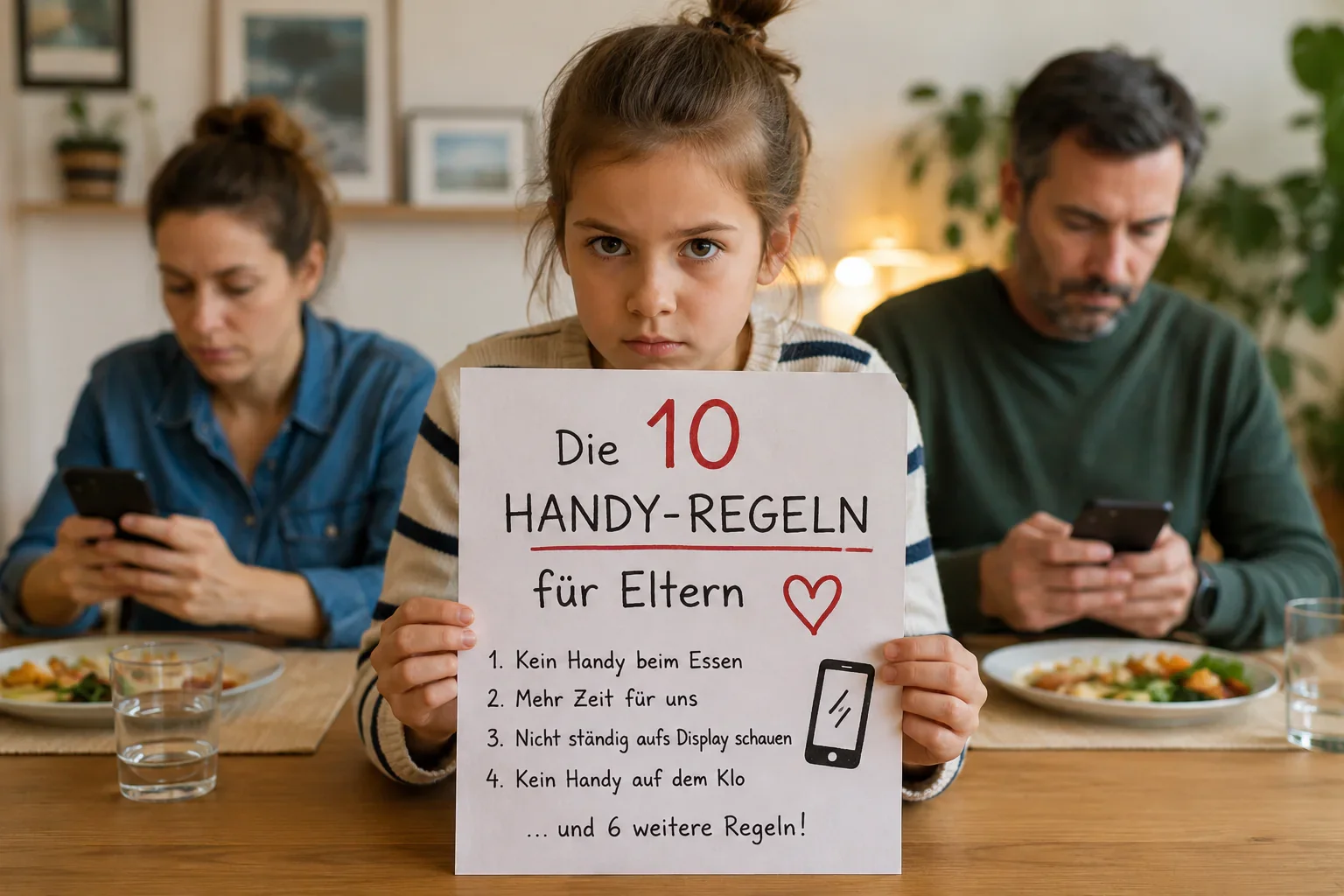 10 Handy-Regeln, die Kinder ihren Eltern geben würden