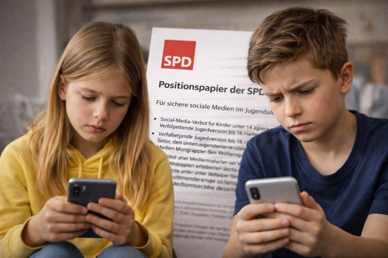 SPD will Social-Media-Verbot unter 14, und eine Jugendversion bis 16