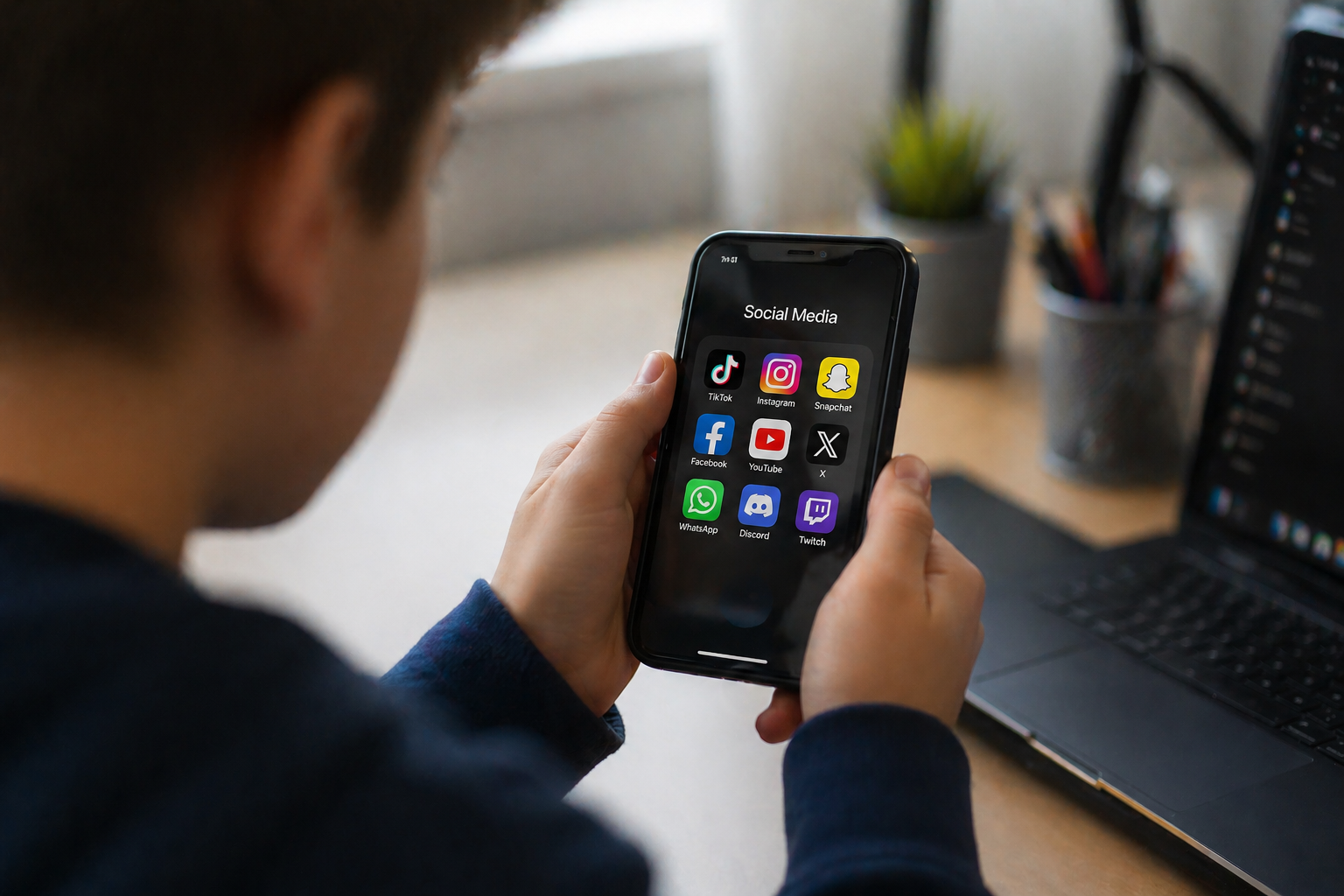 Welche Plattformen sind betroffen? Foto mit Handy und mehreren Apps