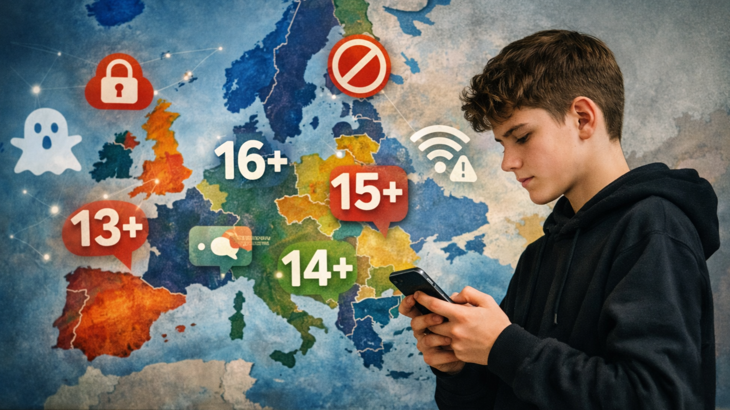 Übersicht: Social-Media-Altersgrenzen in Europa