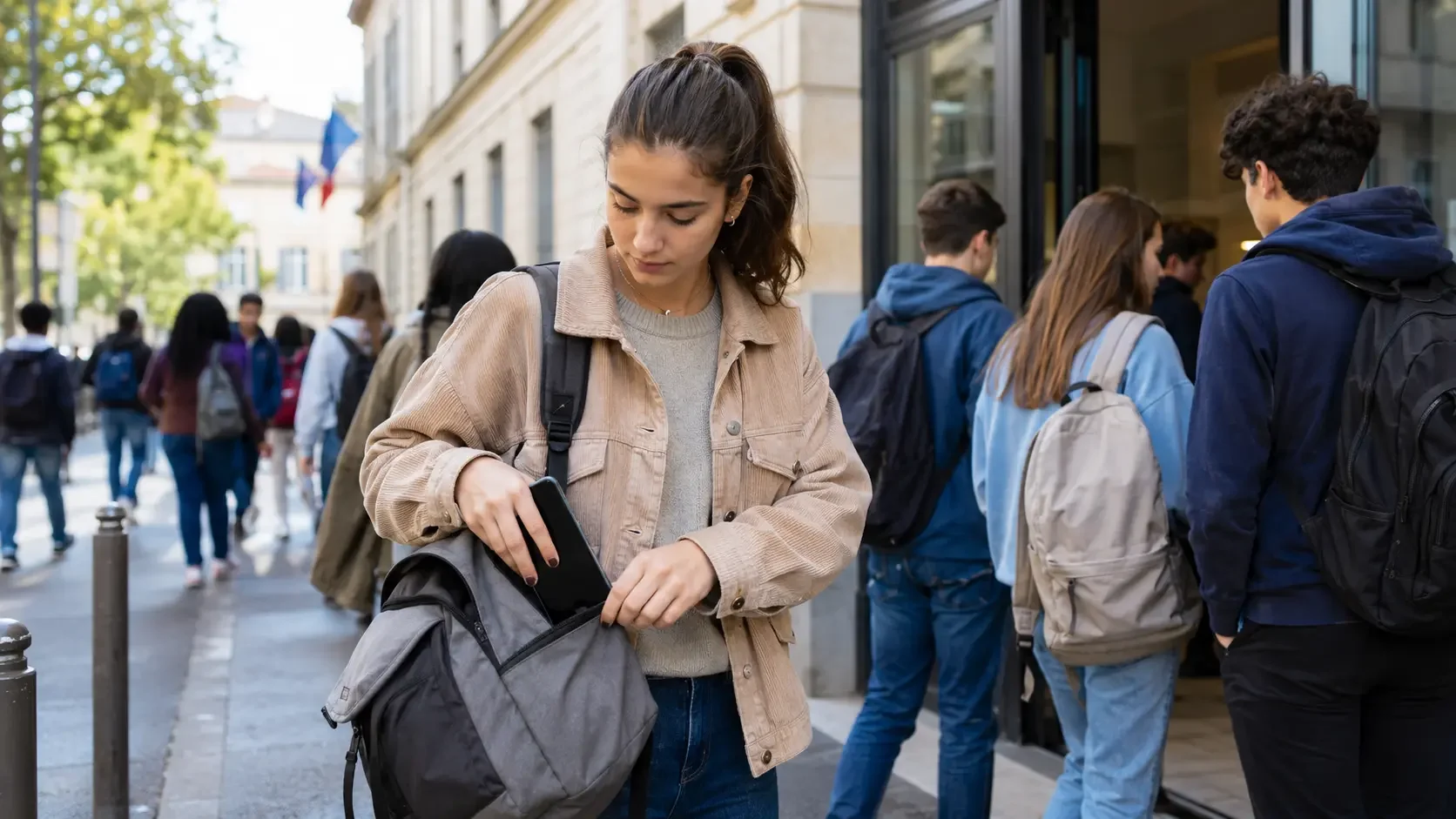 Frankreich verbietet Smartphones jetzt auch an weiterführenden Schulen