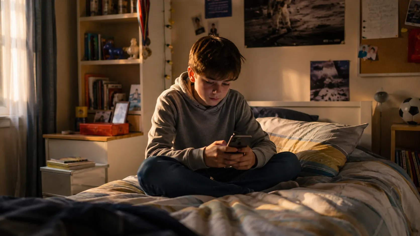 Mit dem Smartphone endet ein Stück Kindheit