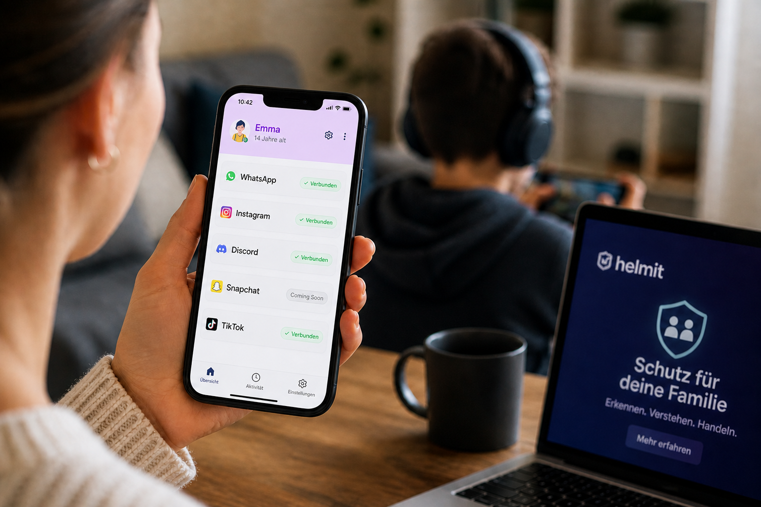 “Helmit”-App im Test: Erkennt Risiken und warnt Eltern