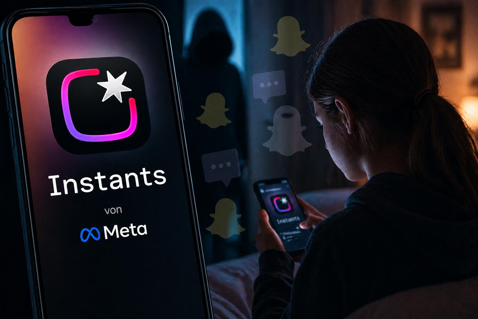 Neue App “Instants”: Instagram kopiert Snapchat – und schafft damit neue Risiken für Kinder