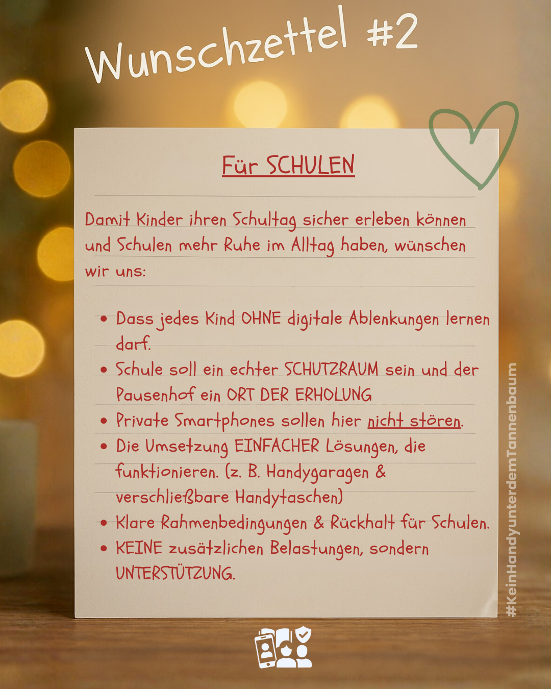 Medienzeit Wunschzettel für den 2.Advent