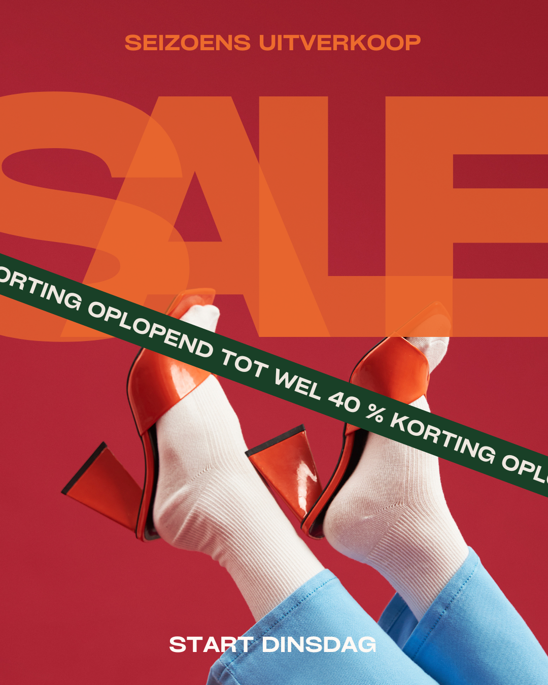 De sale is begonnen!