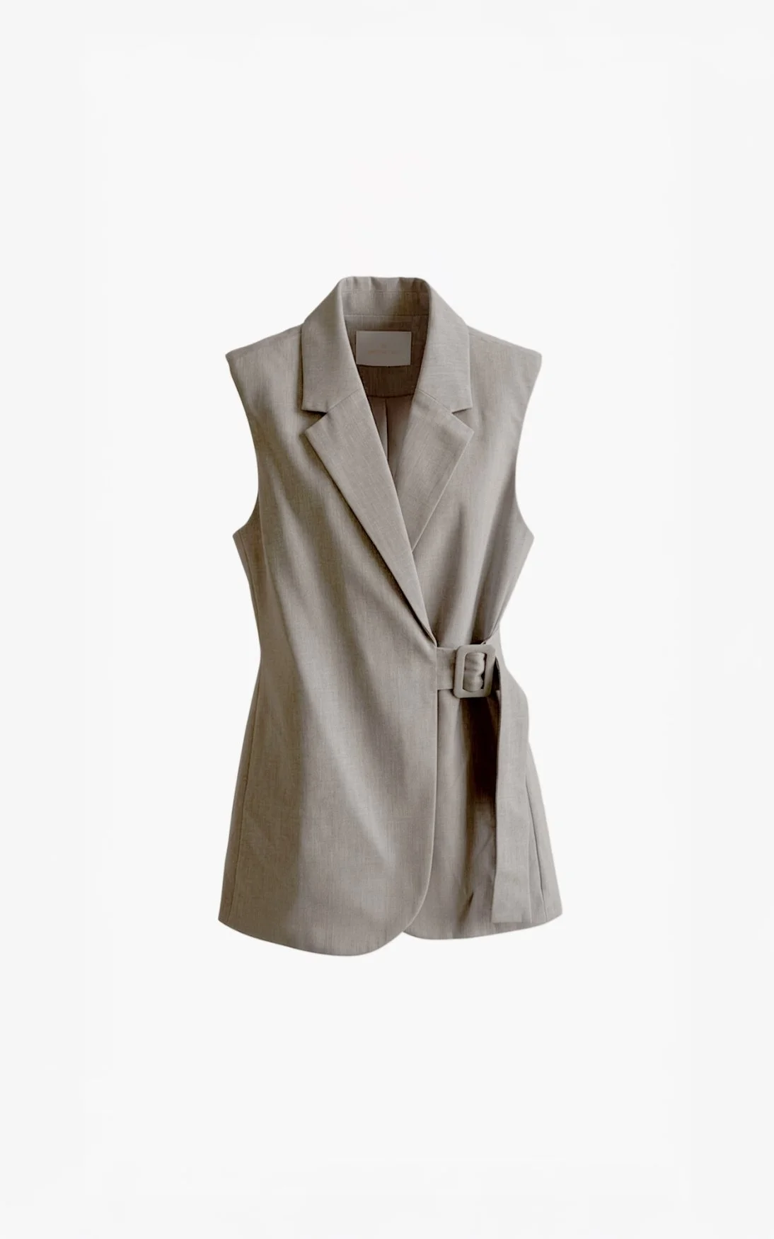 Aimee The Label - Aluna Waistcoat Sand