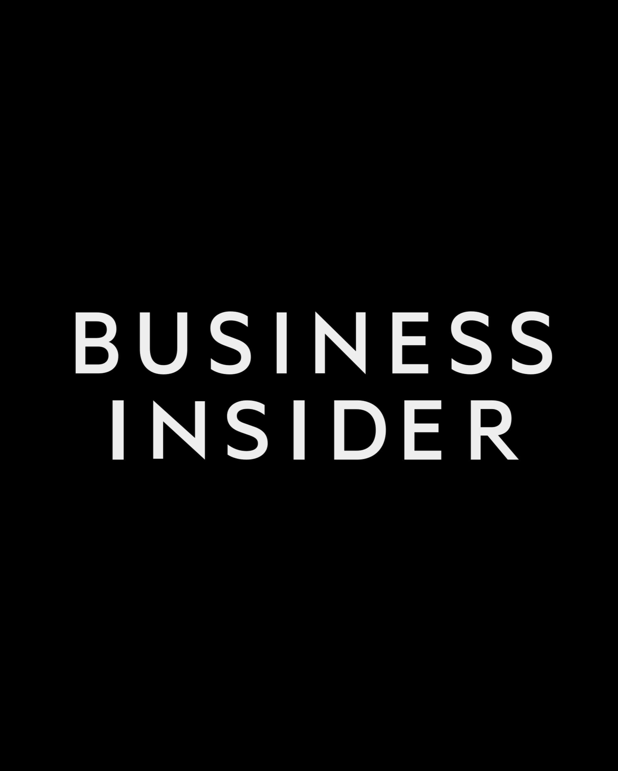 Black background with a logo featuring three vertical bars and the text 'BUSINESS INSIDER' in gray.