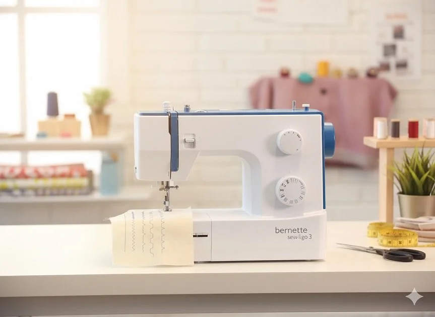 Dikişe Başlamak İ&ccedil;in İdeal: Bernette sew&amp;go Serisi! 🧵✂️

Dikiş d&uuml;nyasına adım atmak isteyenler veya kompakt ve kullanıcı dostu bir makine arayanlar i&ccedil;in Bernette sew&amp;go serisi m&uuml;kemmel bir se&ccedil;enek sunuyor! Bern