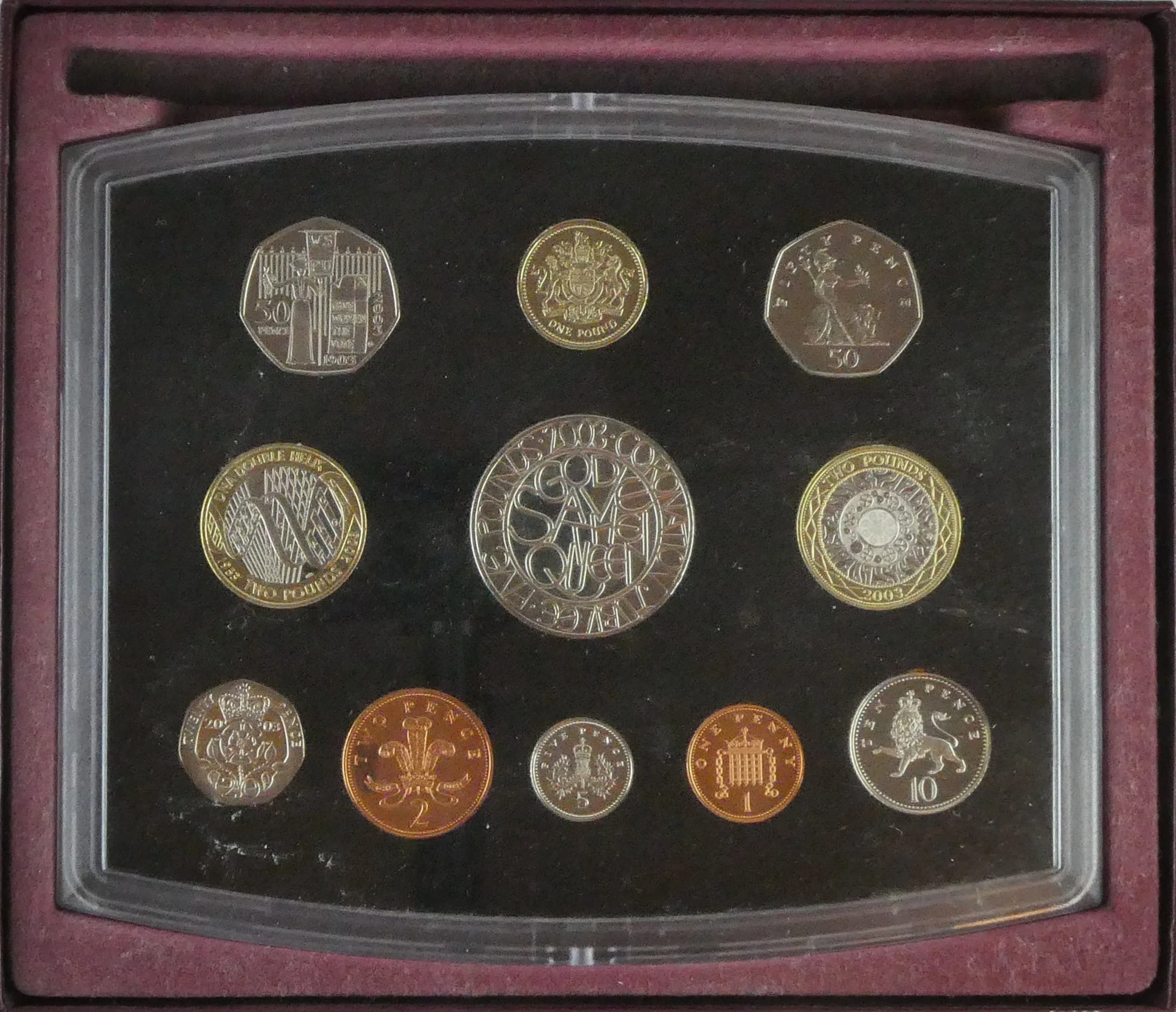 Royal Mint Commemorative Proof Set 2003