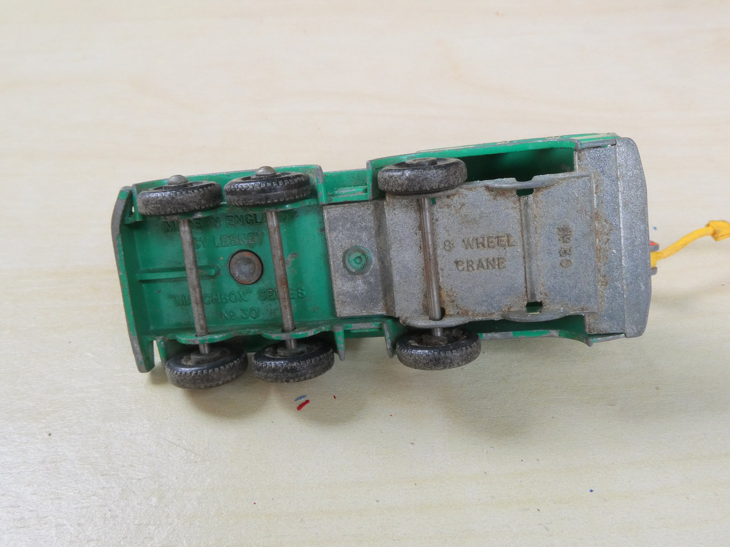 Lesney Matchbox Series Nr 30 8 Wheel Crane