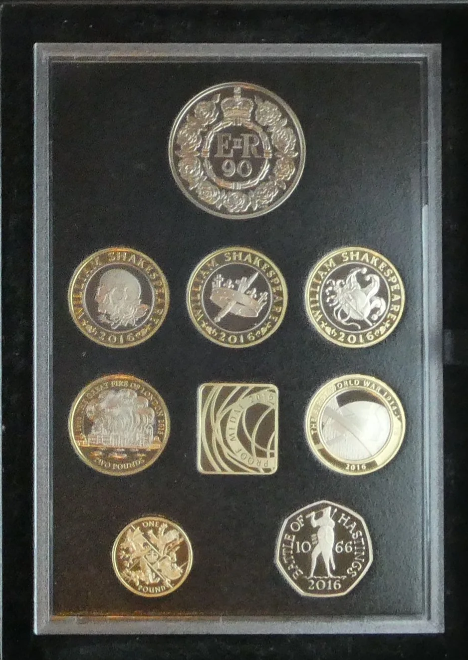 Royal Mint Commemorative Proof Set 2016