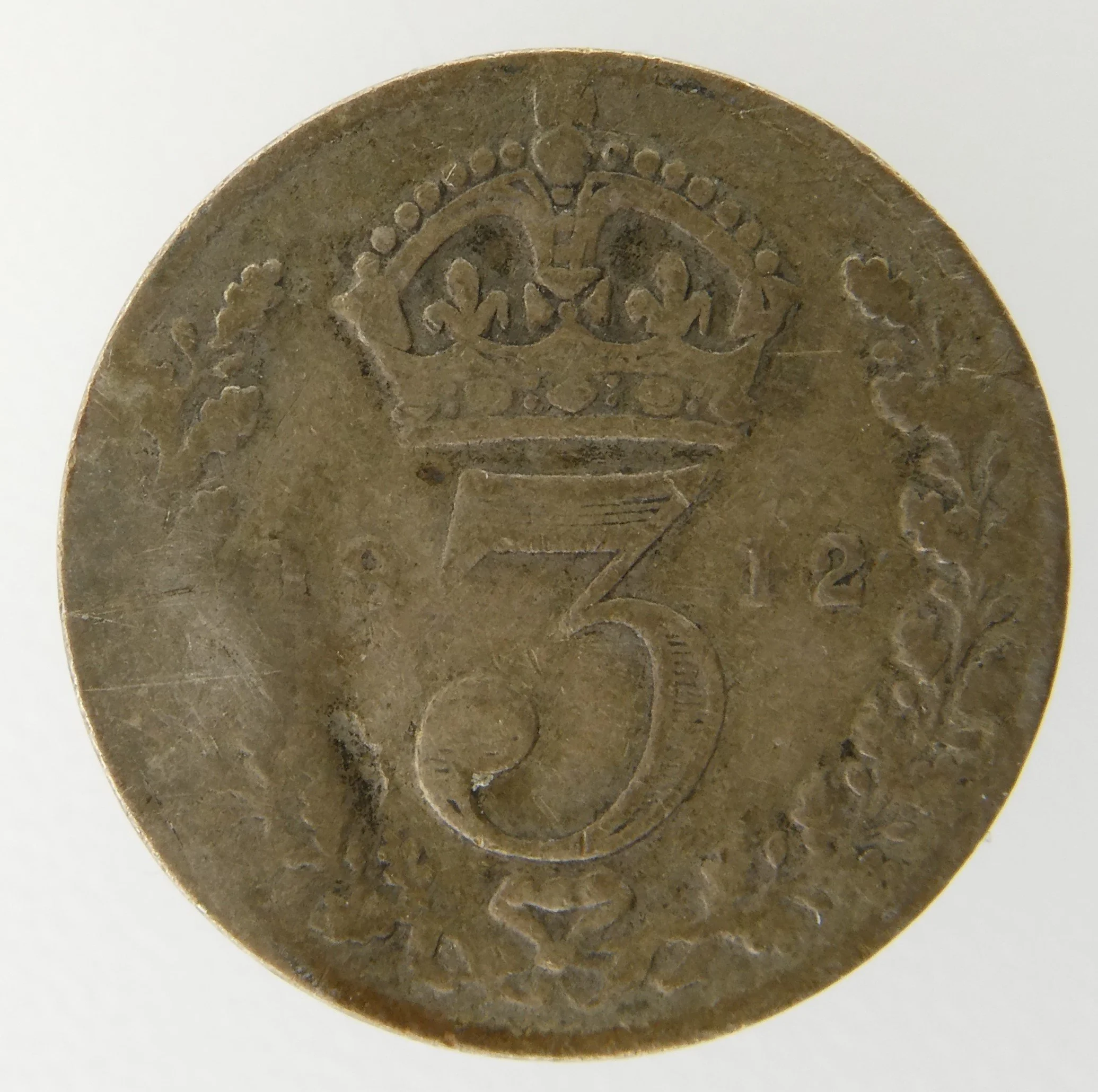 1912 Silver 3d