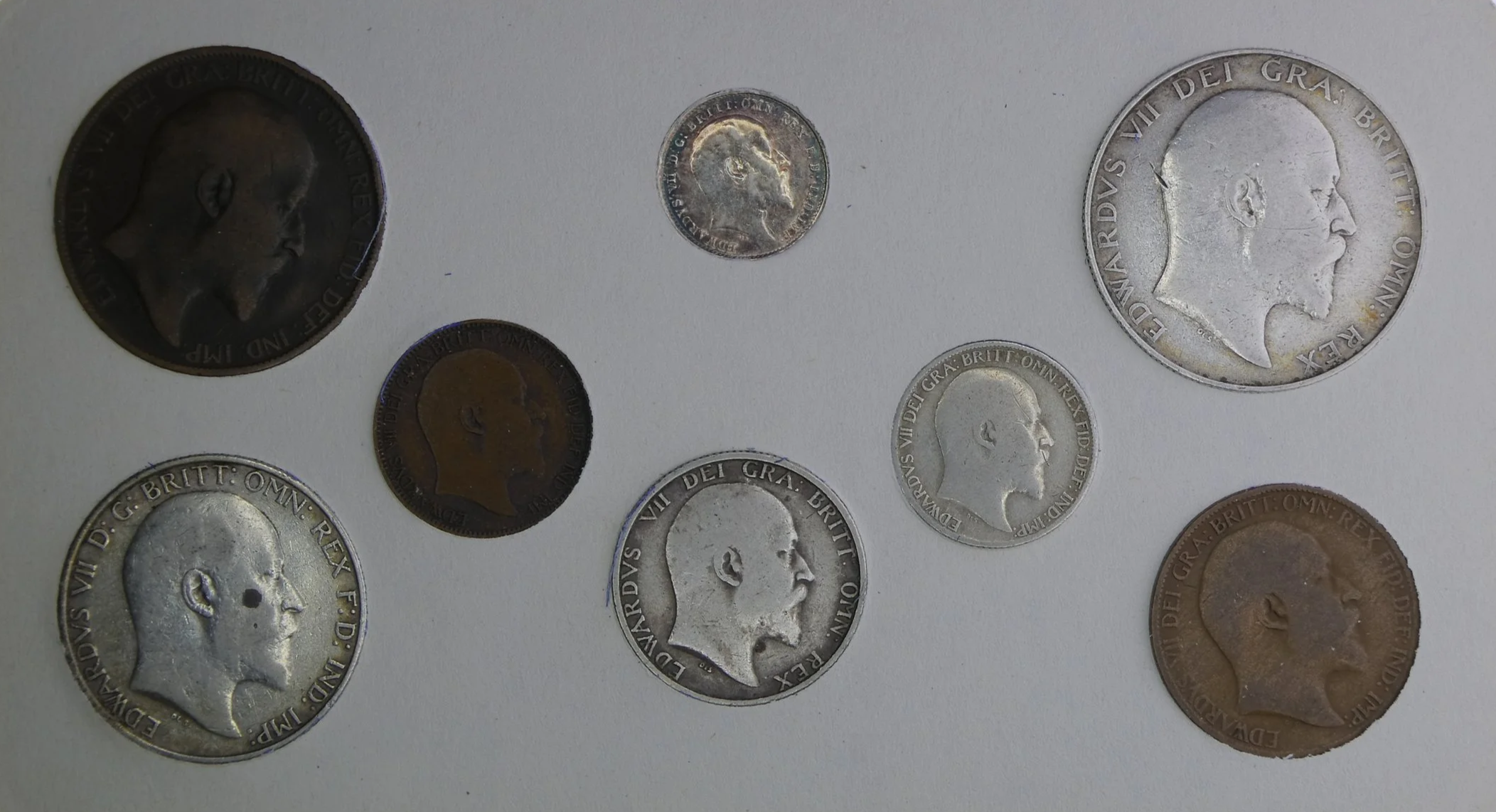 Annual Card Coin Collection 1906 rear