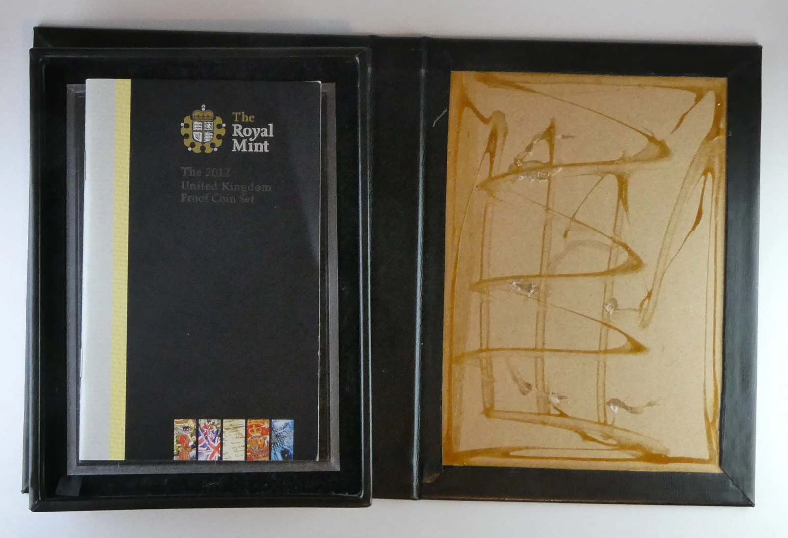 Royal Mint Commemorative Proof Set 2012 condition of case