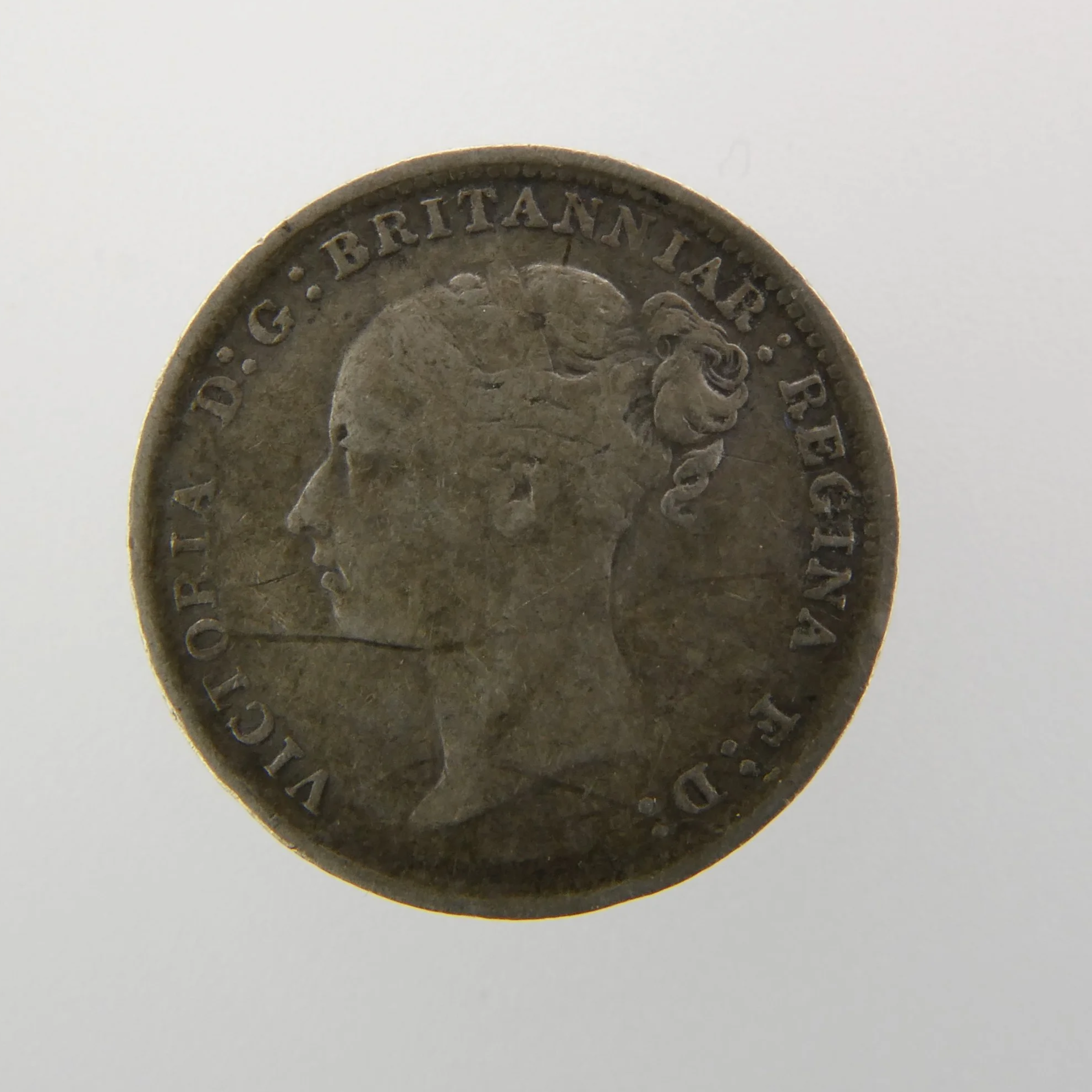 1884 Silver 3d
