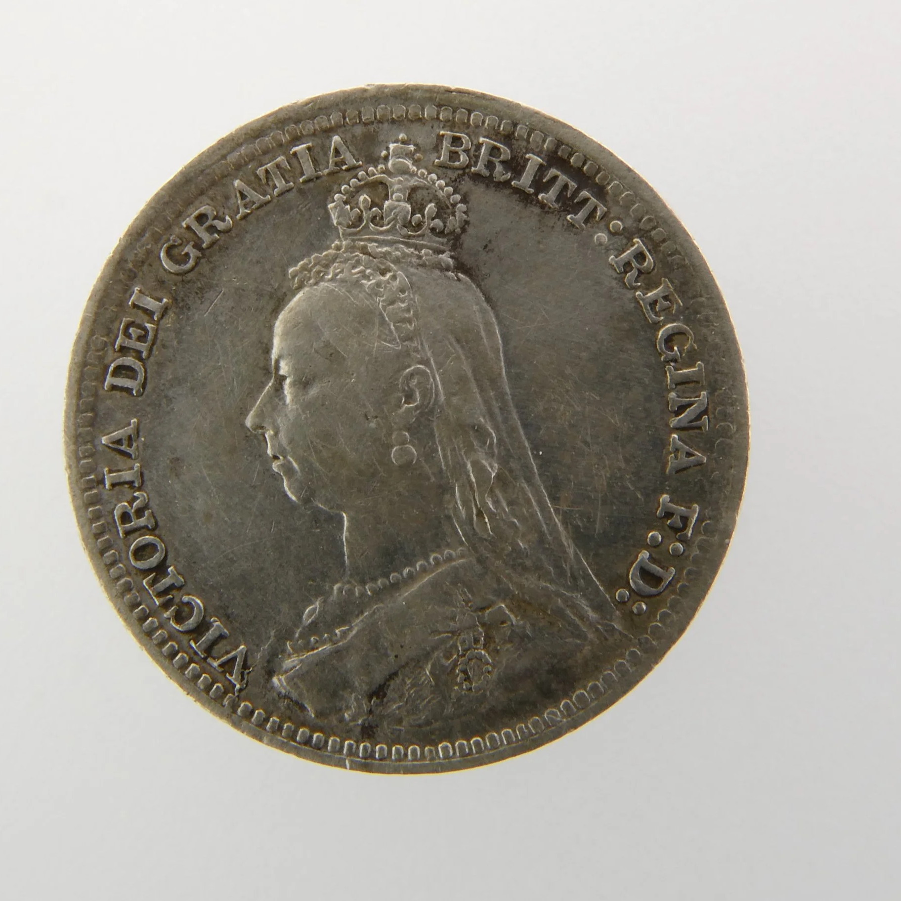 1891 Silver 3d