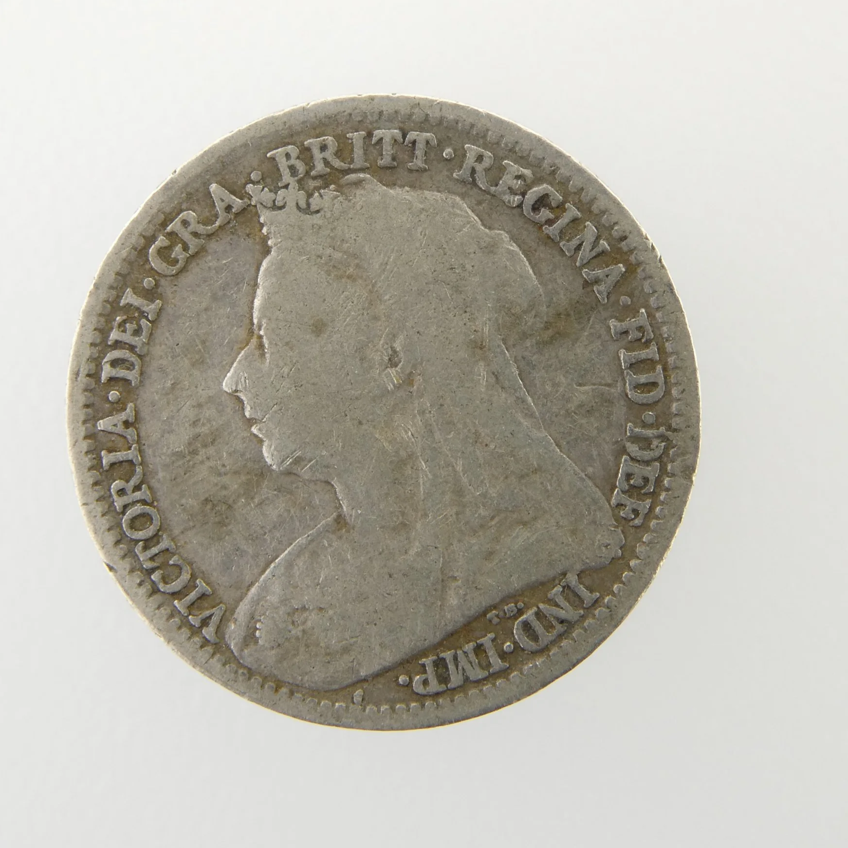 1896 Silver 3d