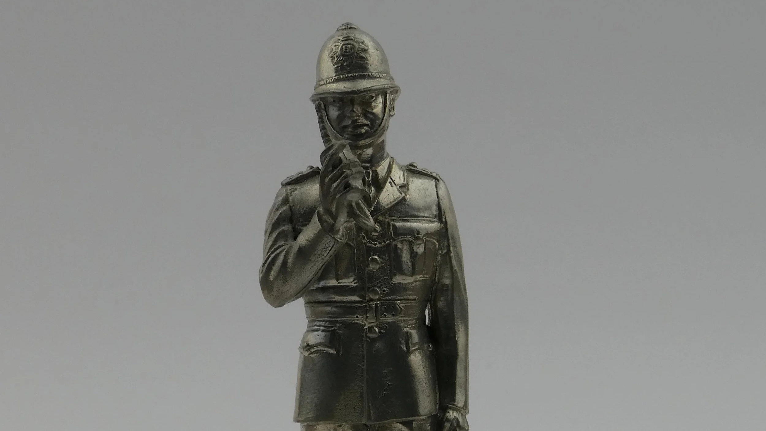 Met Police Officer with Radio