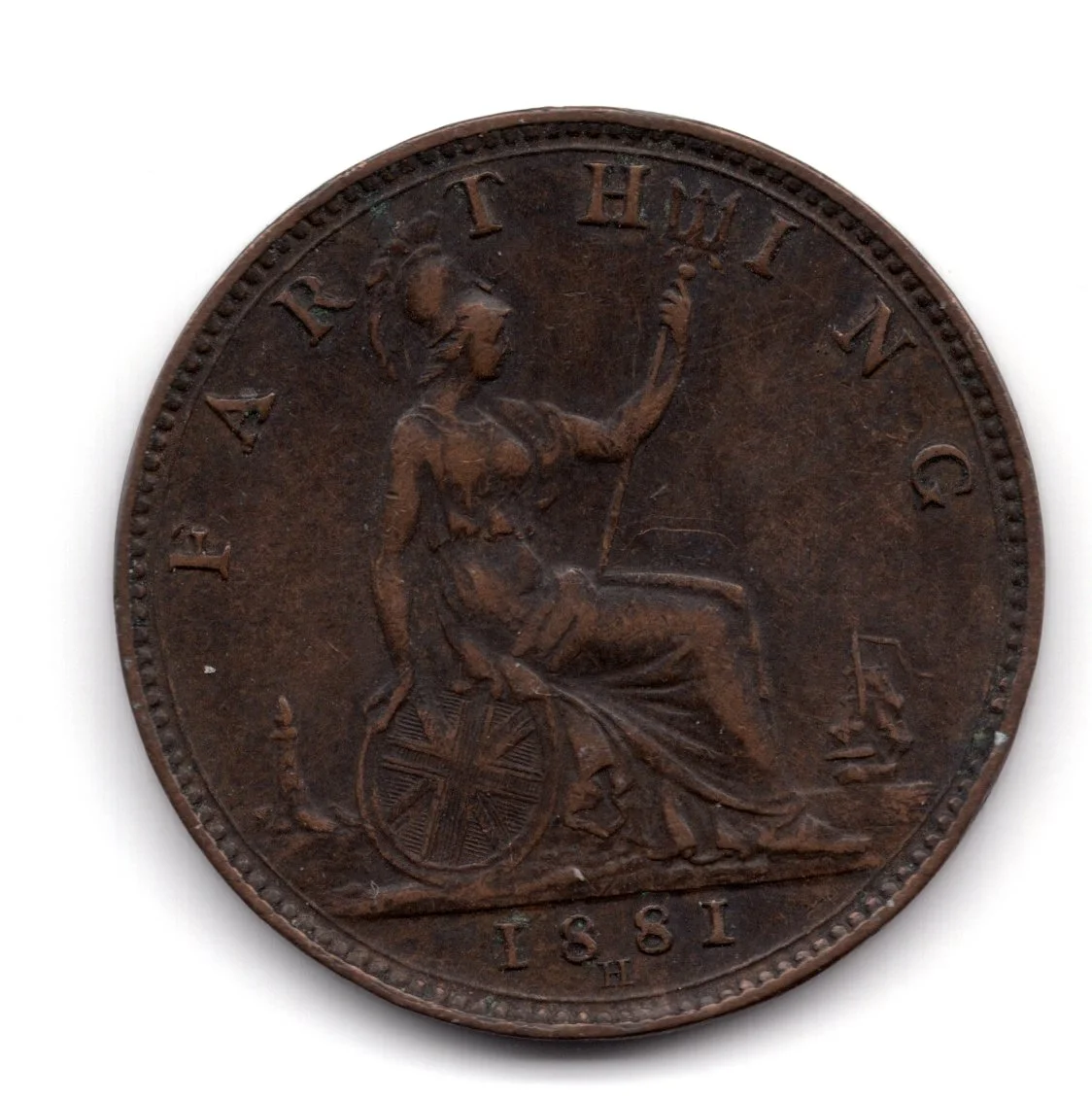 1881 Farthing Heaton
