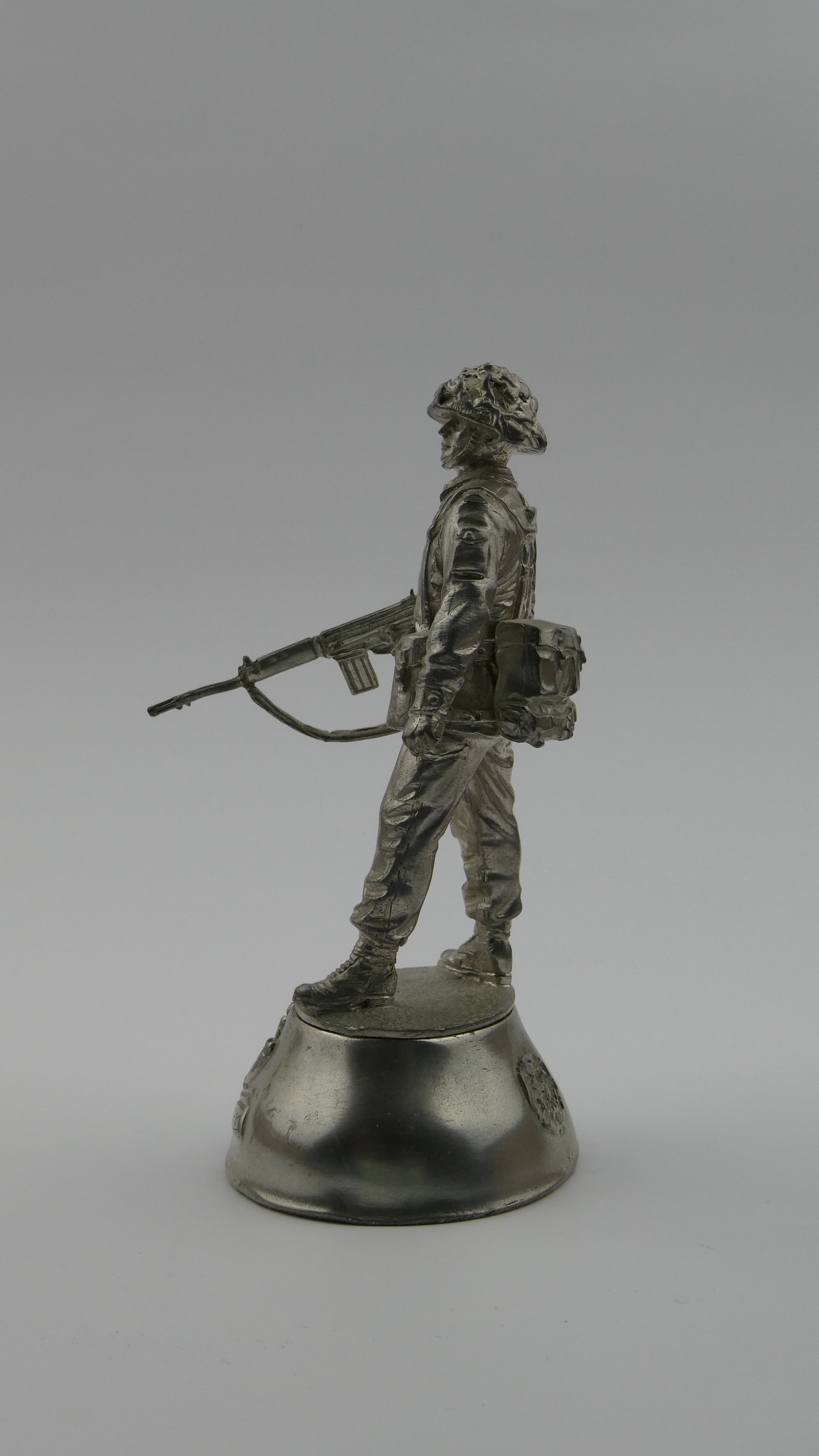 Combat Dress  (Camouflaged Helmet)
