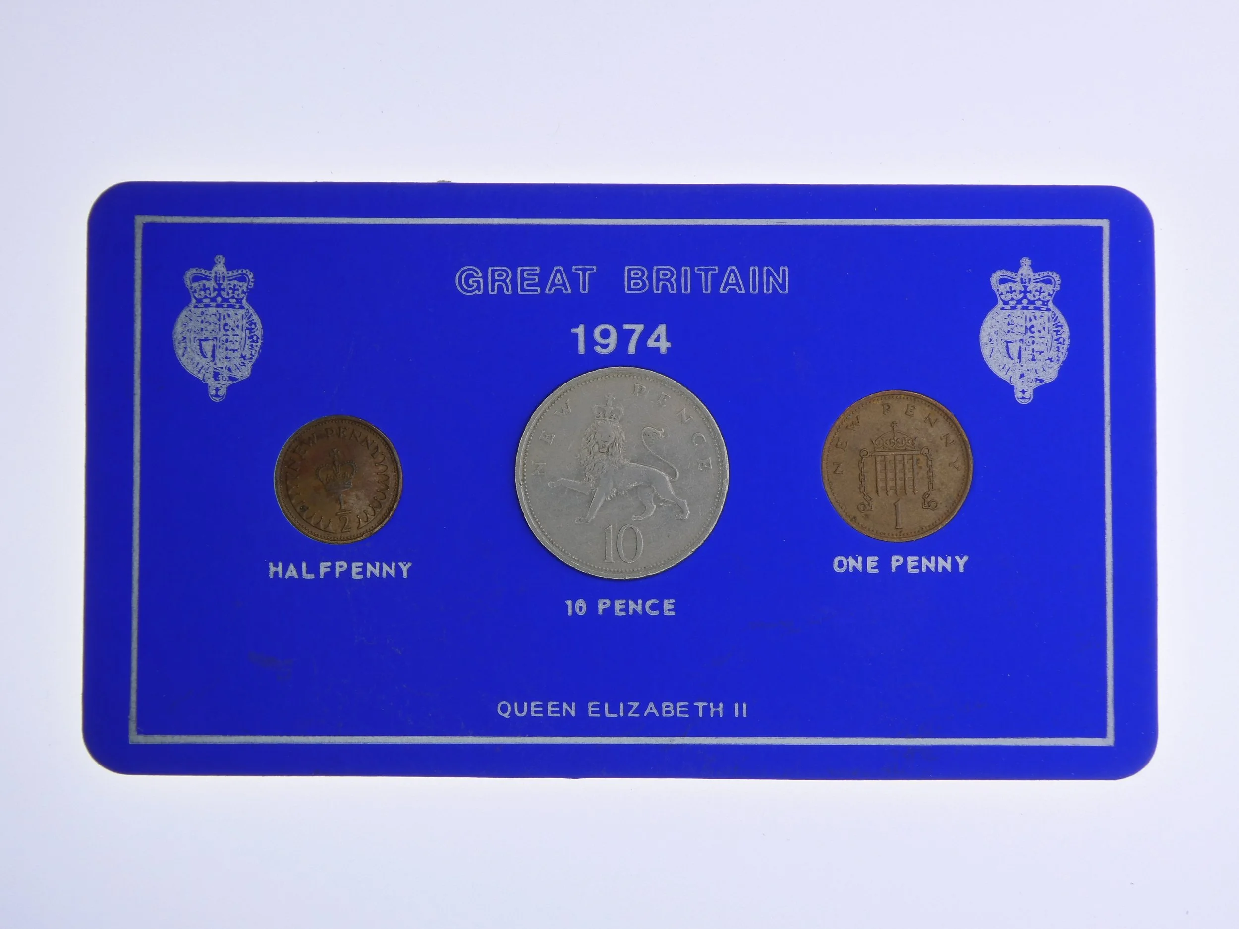 Annual Card Coin Collection 1974 front