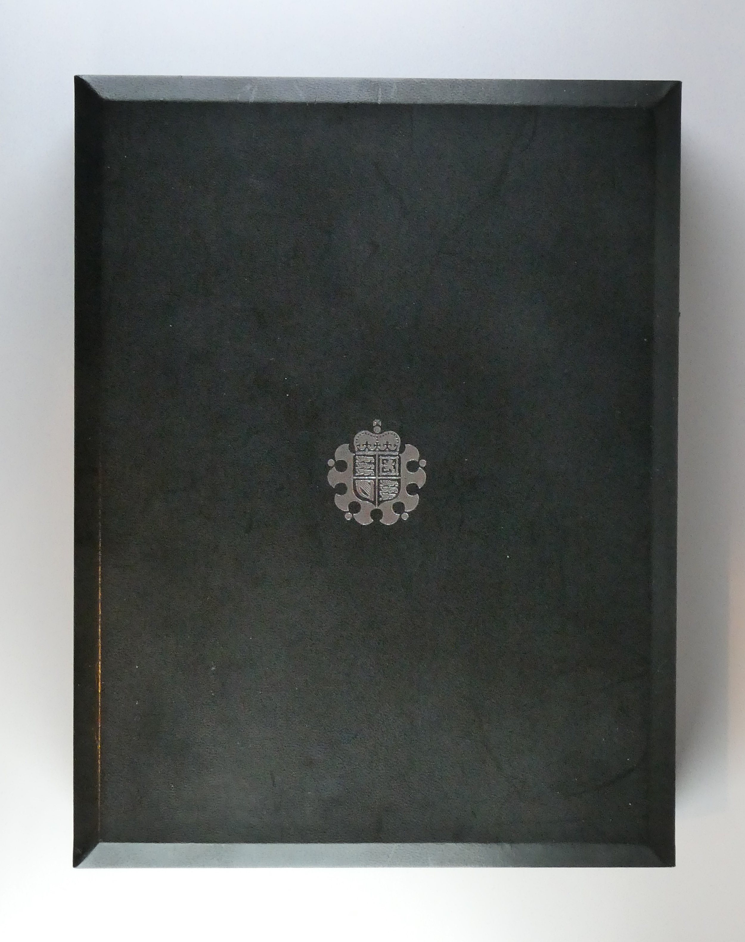 Royal Mint Commemorative Proof Set 2008 front of wooden box