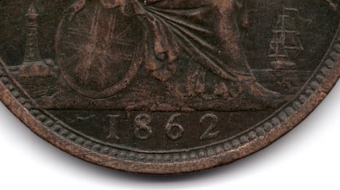 1862 Penny