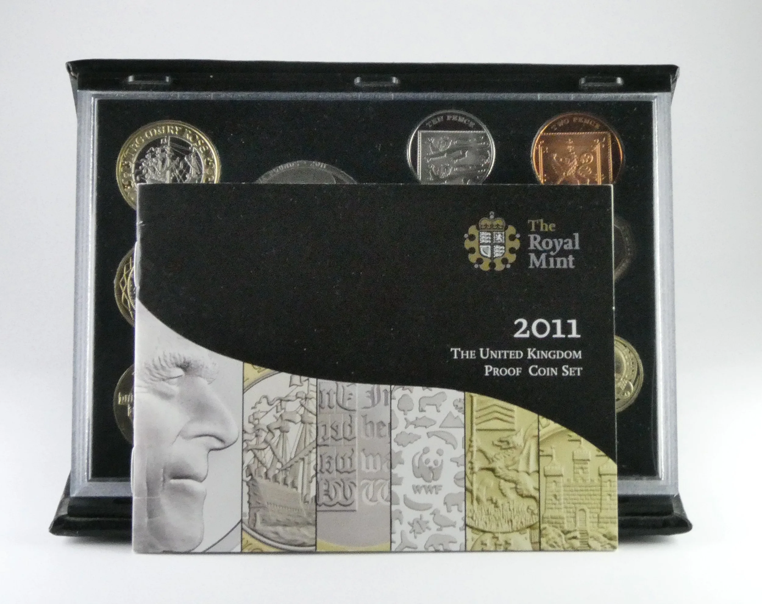 Royal Mint Commemorative Proof Set 2011 brochure front cover