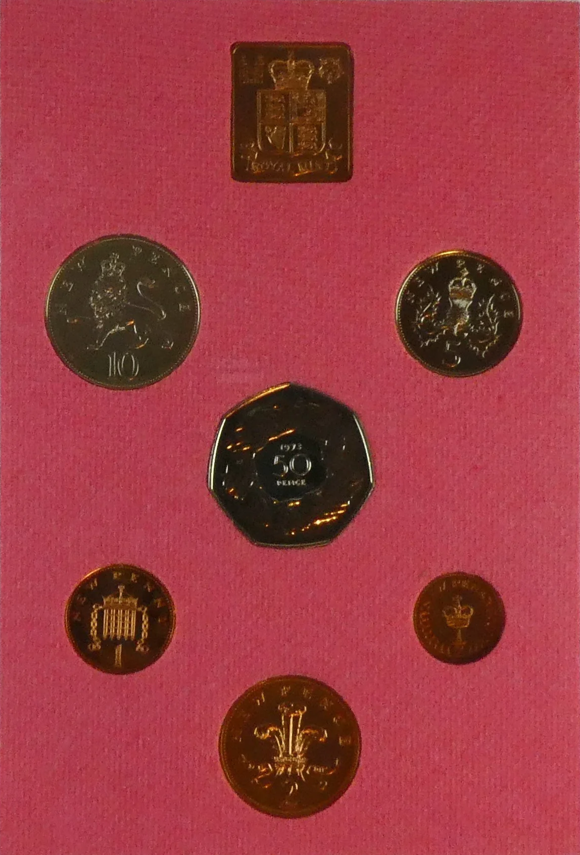 Royal Mint Commemorative Proof Set 1973