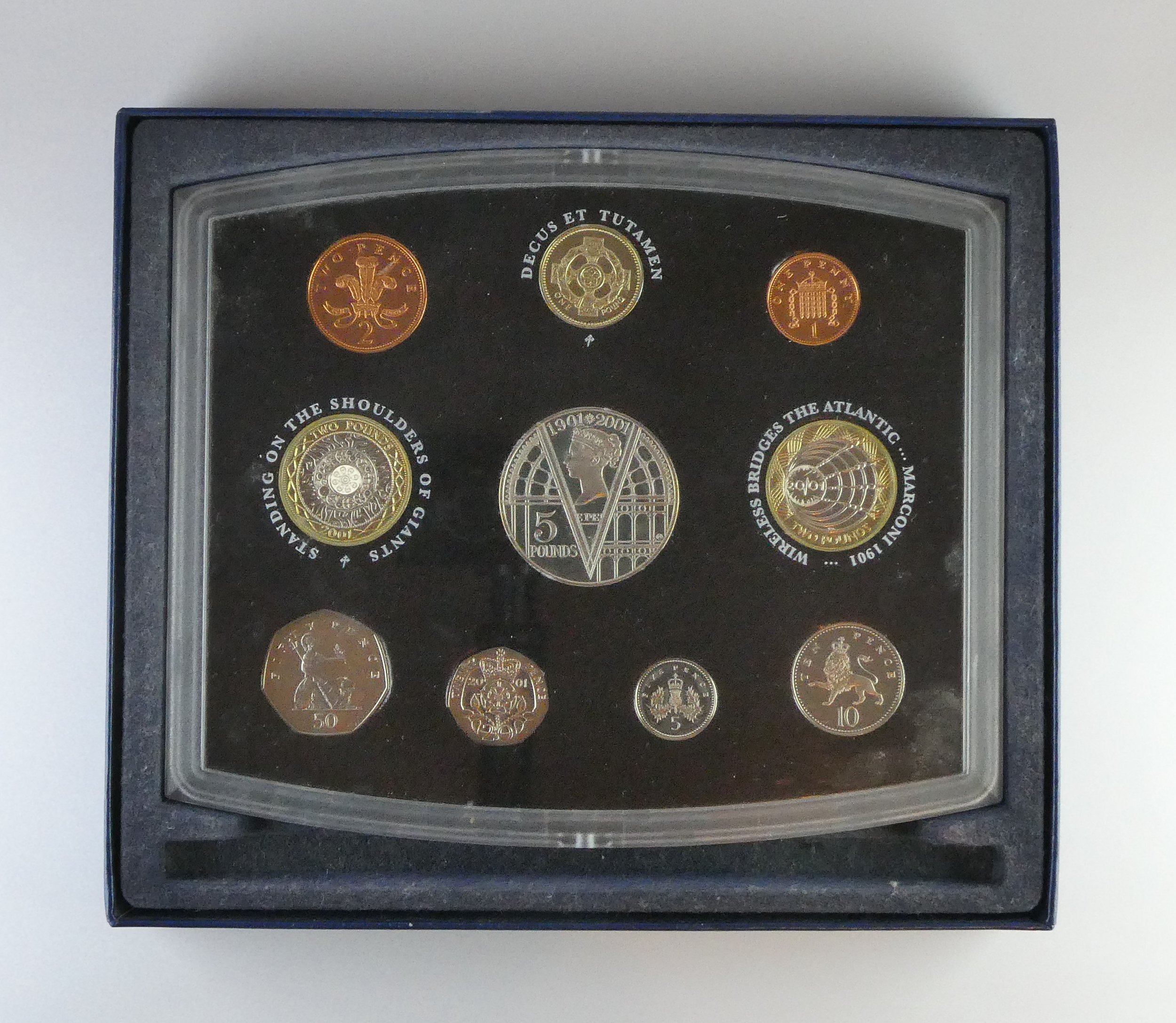 Royal Mint Commemorative Proof Set 2001