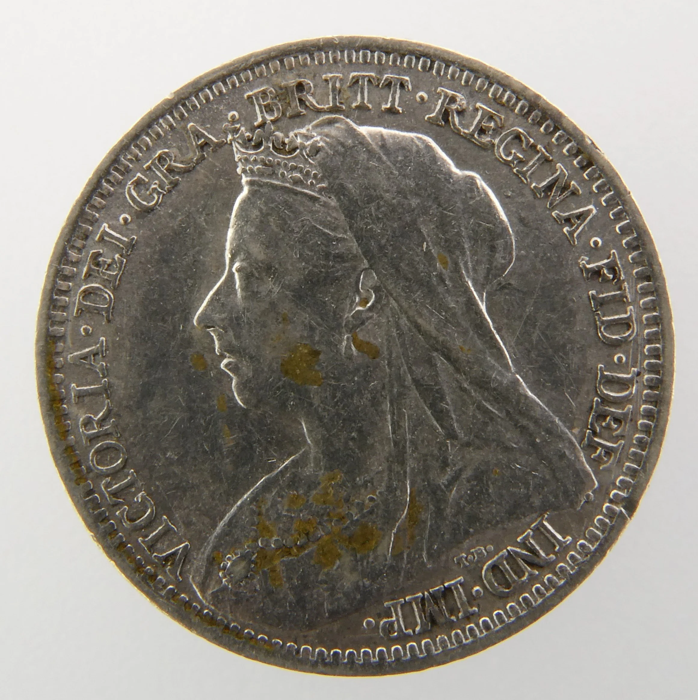 1901 Silver 3d
