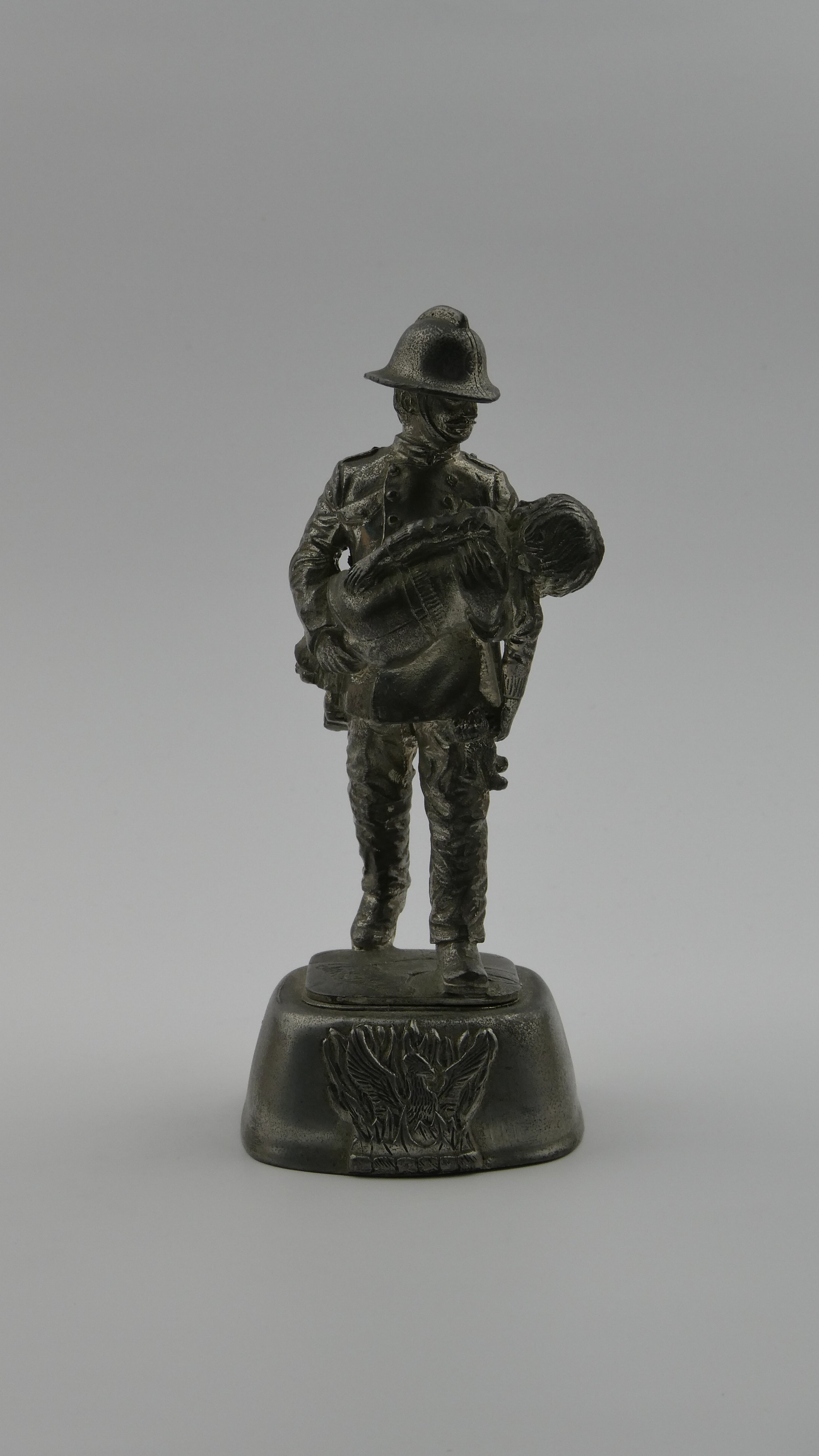 Fireman with child